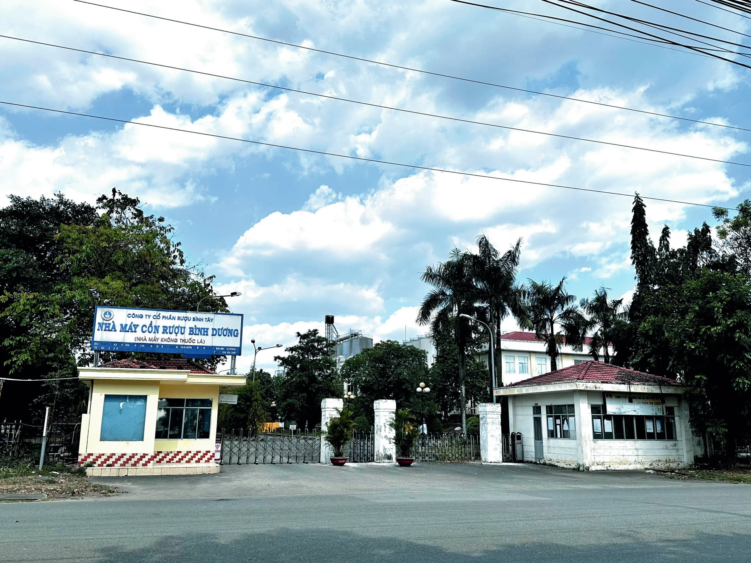 Nhà máy cồn rượu Bình Dương