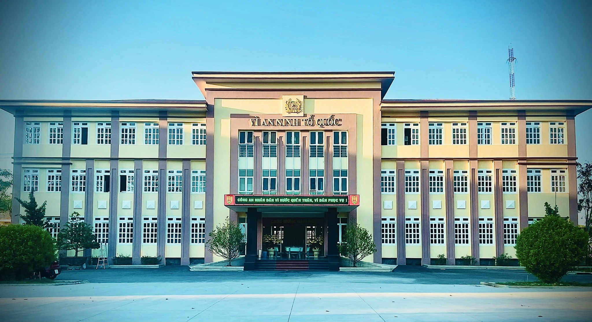 Trụ sở công an huyện Bắc Tân Uyên